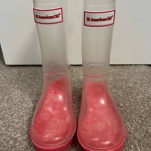 American Girl Rainboots size 11